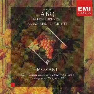 Pochette Klavierkonzert Nr. 12 (arr. Mozart), KV 385p / Klavierquartett Nr. 2, KV 493
