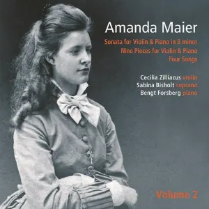 Pochette de Sonata for Violin & Piano in B minor / Nine Pieces for Violin & Piano / Four Songs de Bengt Forsberg