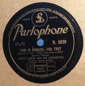 Pochette de This Is Always / And Then It's Heaven de Harry James and His Orchestra
