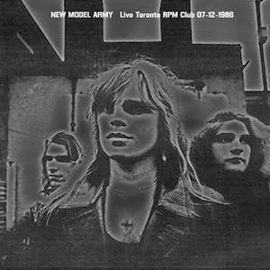 Pochette de 1986-12-07: Rpm Club, Toronto, ON, Canada de New Model Army