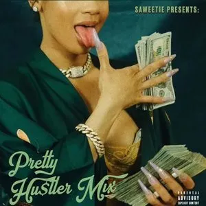 Pochette de PRETTY HU$TLER MIX de Saweetie