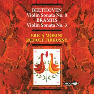 Pochette de Beethoven: Violin Sonata no. 8 / Brahms: Violin Sonata no. 3 de Ludwig van Beethoven - Rudolf Firkušný - Johannes Brahms