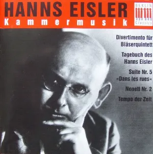 Pochette de Kammermusik de Max Pommer - Hanns Eisler