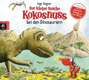 Pochette de Der kleine Drache Kokosnuss bei den Dinosauriern de Ingo Siegner - Philipp Schepmann