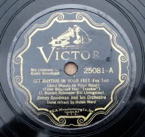 Pochette de Get Rhythm in Your Feet (and Music in Your Soul) / Ballad in Blue de Benny Goodman and His Orchestra