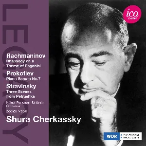 Pochette Rachmaninov: Rhapsody on a Theme of Paganini / Prokofiev: Piano Sonata No. 7 / Stravinsky: Three Scenes from Petrushka