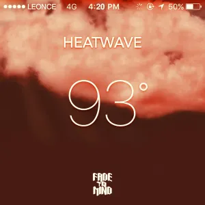 Pochette de Heatwave de Leonce