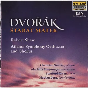 Pochette de Stabat Mater de Antonín Dvořák - Robert Shaw - Atlanta Symphony Orchestra Chorus - Atlanta Symphony Orchestra