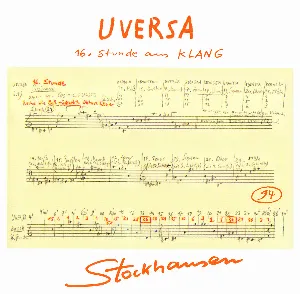 Pochette de UVERSA: 16. Stunde aus KLANG de Karlheinz Stockhausen