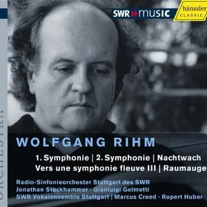 Pochette 1. Symphonie / 2. Symphonie / Nachtwach / Vers une symphonie fleuve III / Raumauge