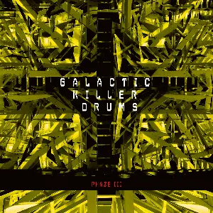 Pochette de Galactic Killer Drums Phaze III de KK Null