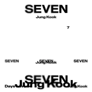 Pochette de Seven de Jung Kook