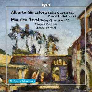 Pochette de Ginastera: String Quartet no. 1 / Piano Quintet op. 29 - Ravel: String Quartet op. 35 de Maurice Ravel - Alberto Ginastera - Michael Korstick