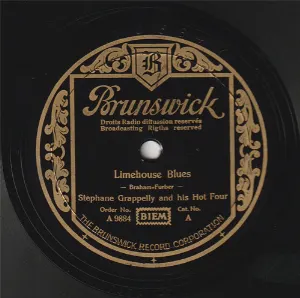Pochette de Limehouse Blues / I Got Rhythm de Quintette du Hot Club de France