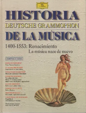 Pochette de 1400-1553: Renacimiento. La música nace de nuevo de Bruno Turner - Pro Cantione Antiqua