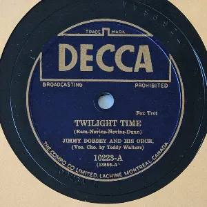 Pochette de Twilight Time / I Should Care de Jimmy Dorsey and His Orchestra