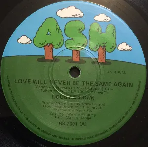 Pochette de Love Will Never Be the Same Again de Doug Ashdown