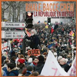 Pochette de La République en Miettes de Bhale Bacce Crew