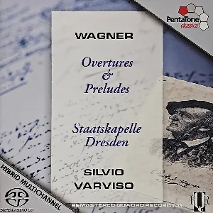 Pochette de Overtures & Preludes de Silvio Varviso - Staatskapelle Dresden - Richard Wagner