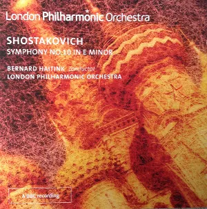 Pochette Symphony no. 10 in E minor