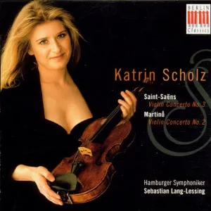 Pochette Saint-Saëns: Violin Concerto no. 3 / Martinů: Violin Concerto no. 2