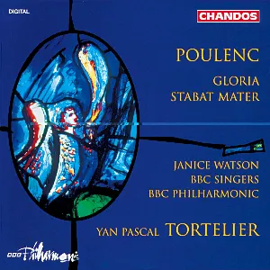 Pochette Poulenc: Gloria & Stabat Mater