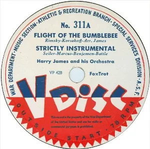 Pochette de Flight of the Bumblebee / Strictly Instrumental / Summertime / Shortenin’ Bread de Harry James and His Orchestra - Bob Crosby and His Orchestra