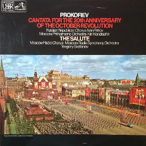 Pochette Cantata for the 20th Anniversary of the October Revolution / The Salute