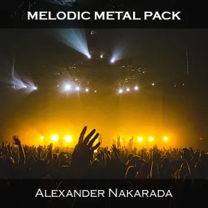 Pochette de Melodic Metal Pack de Alexander Nakarada