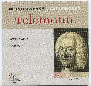 Pochette Meisterwerke Masterworks Telemann