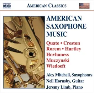 Pochette de American Saxophone Music de Paul Creston - Alan Hovhaness - Ned Rorem