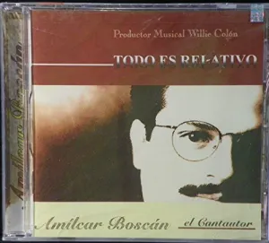 Pochette de Todo es relativo de Amílcar Boscán