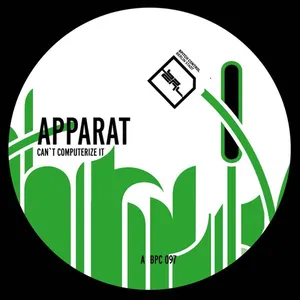 Pochette de Can't Computerize It de Apparat