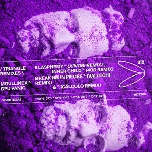Pochette de Triangle Remixes de Moullinex - GPU Panic