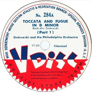 Pochette Toccata and Fugue in D minor
