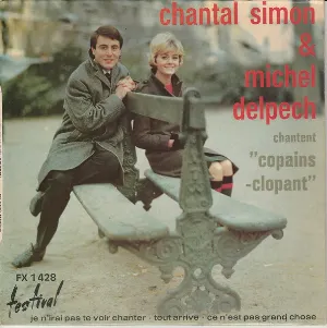 Pochette Chantal Simon & Michel Delpech chantent « Copains‐clopant »