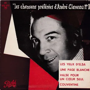 Pochette Les Chansons préférées d’André Claveau N°1