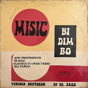 Pochette de Misic bi dim bo de Le Ry‐Co Jazz