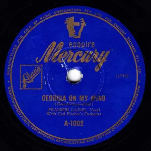 Pochette de Georgia on My Mind / When You're Smiling de Frankie Laine