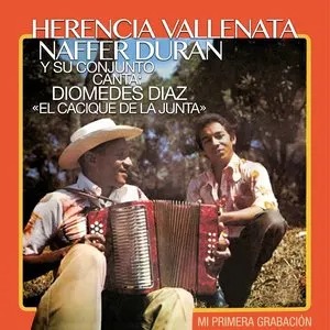 Pochette de Herencia vallenata de Diomedes Díaz