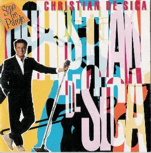 Pochette de Sono tre parole... de Christian De Sica