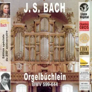 Pochette de Orgelbüchlein BWV 599 - 644 de Johann Sebastian Bach - Stephen Farr
