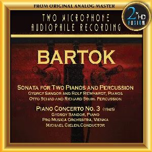 Pochette Bartok: Sonata for two pianos and percussion / Piano Concerto no. 3