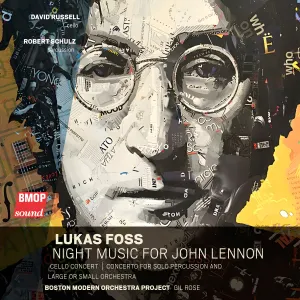 Pochette de Night Music for John Lennon de Lukas Foss - Boston Modern Orchestra Project - Gil Rose