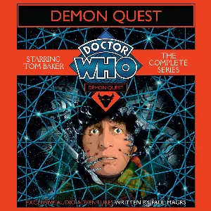 Pochette de Doctor Who: Demon Quest de Paul Magrs - Tom Baker