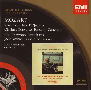 Pochette Symphony no. 41 “Jupiter” / Clarinet Concerto / Bassoon Concerto