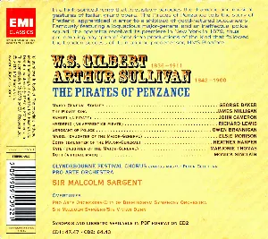 Pochette de The Pirates of Penzance de Arthur Sullivan - W.S. Gilbert