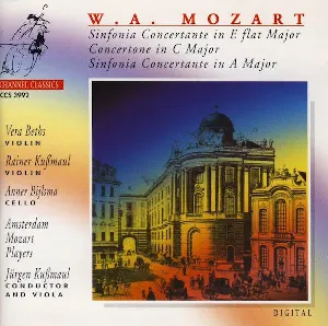 Pochette Sinfonia Concertante in E-flat major / Concertone in C major / Sinfonia Concertante in A major