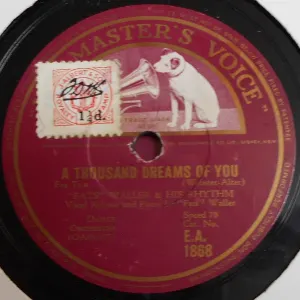 Pochette de A Thousand Dreams of You / Nero de Fats Waller and His Rhythm