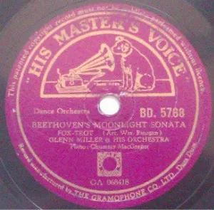 Pochette de Beethoven's Moonlight Sonata / The Story of a Starry Night de Glenn Miller and His Orchestra